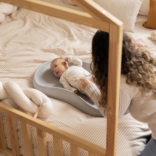 Trois Kilos Sept Husă Pentru Masă de Înfășat din Material Textil Gri