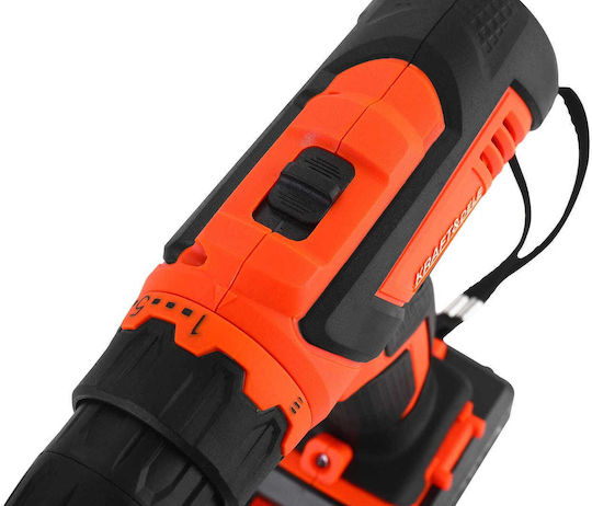 Kraft & Dele KD3356 Mașină de găurit și înșurubat cu Acumulator 21V 2x2Ah