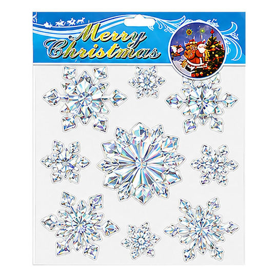 XMASfest Autocolante de Crăciun 3x3x26cm 12buc XMASfest Autocolante de Crăciun 3x3x26cm 12buc