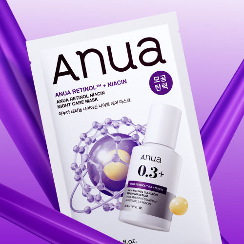 Anua Ретинол Ниацин Маска за Лице 24 ml