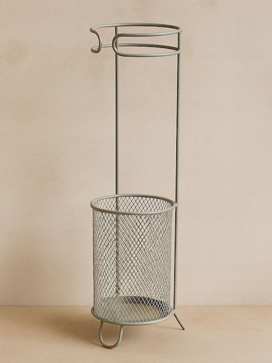 Home&Styling Collection Метална Бяла 18x18x50cm Home&Styling Collection Метална Бяла 18x18x50cm