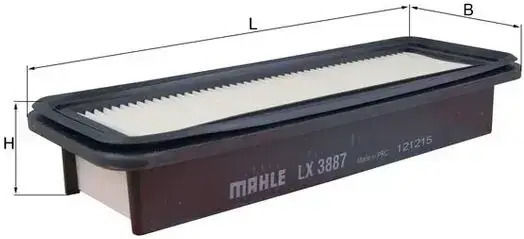 Air Filter Mahle Original Lx 3887