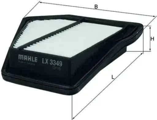 Air Filter Mahle Original Lx 3349