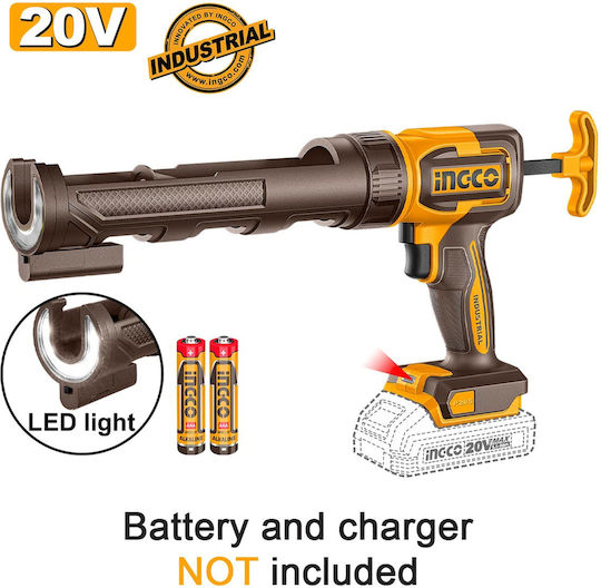 Ingco 20V Battery Silicone Gun