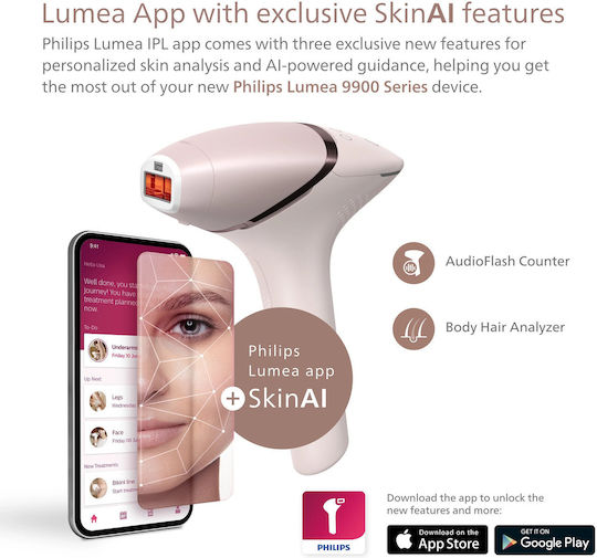 Philips 900 Series Lumea Σετ Αποτρίχωσης IPL