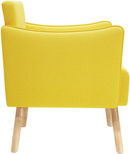 Relaxsessel Zartgelb 60x65x76cm