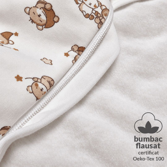 Kidizi Spring Sleeping Bag With Legs 1 Tog Beige