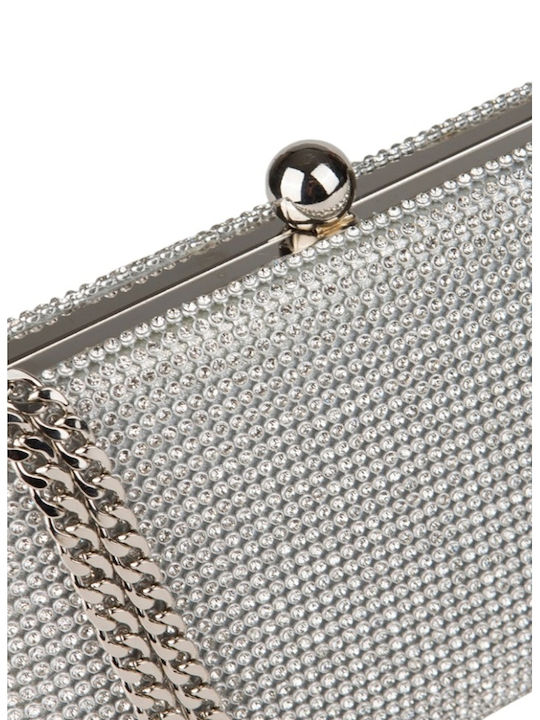 Damen-Clutch Silber