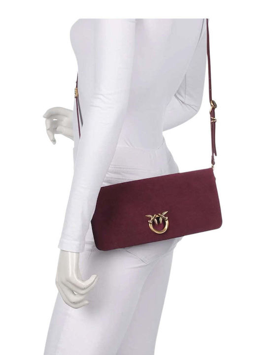 Love Leather Women's Clutch Burgundy