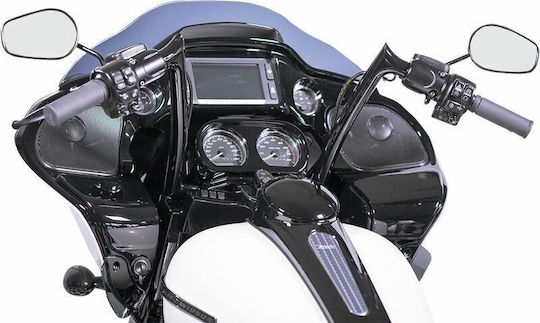 Fat Baggers Inc Clip-Ons 32mm 909316-b Harley Davidson Fltrx 1750 ABS 17-20 Width: 89cm Black