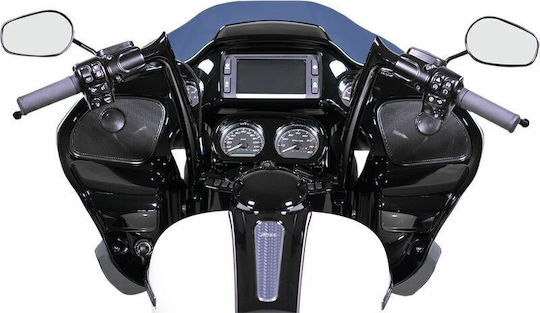 Fat Baggers Inc Clip-Ons 32mm 909316-b Harley Davidson Fltrx 1750 ABS 17-20 Width: 89cm Black