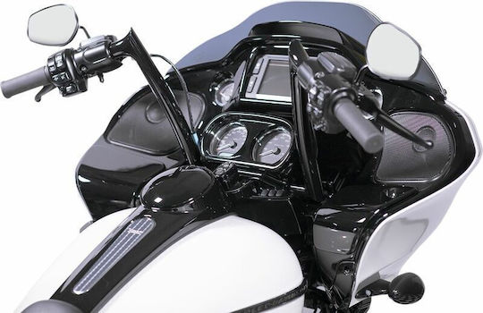 Fat Baggers Inc Clip-Ons 32mm 909316-b Harley Davidson Fltrx 1750 ABS 17-20 Width: 89cm Black
