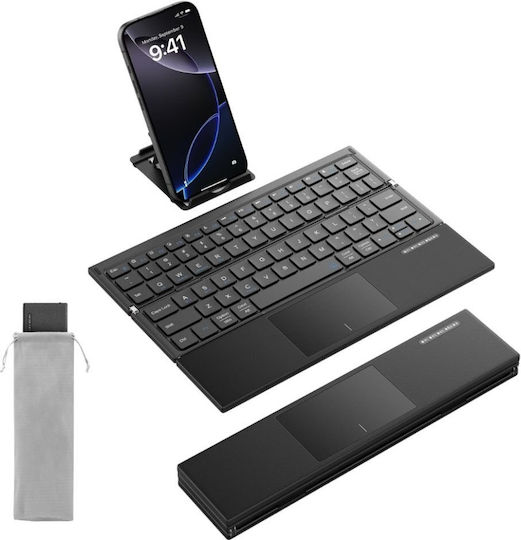 ZO1T Wireless Bluetooth Keyboard with Touchpad International English