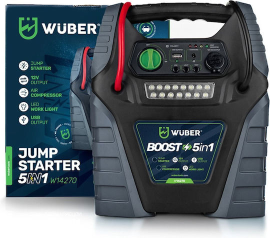 5-в-1 Бустер Компресор Стартер W14270 Wuber