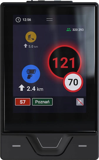 Ειδοποίηση Αντιραντάρ Yanosik Rs Υπέρβαση 50km/h + Δια Βίου Συνδρομή