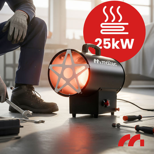MalTec Промишлена газова калориферна печка 25 kW