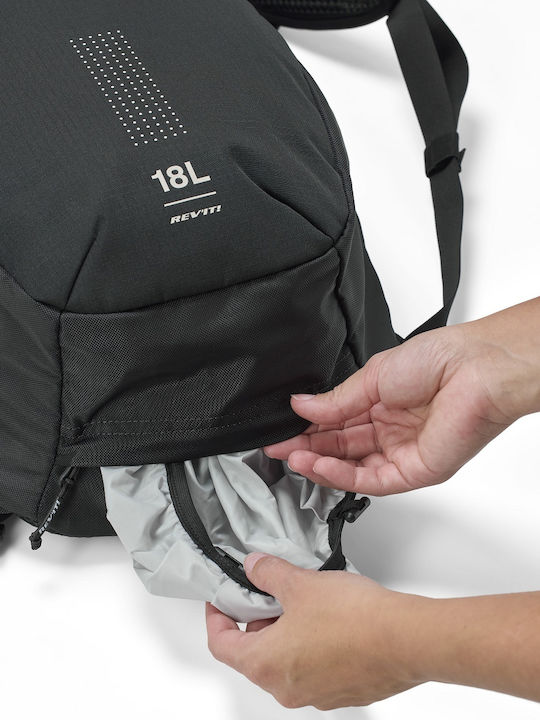 Reitrucksack Traject Schwarz 18lt
