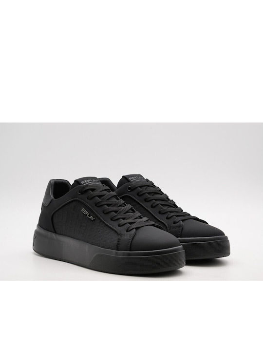 Replay Notting Hustle Sneakers Μαύρα
