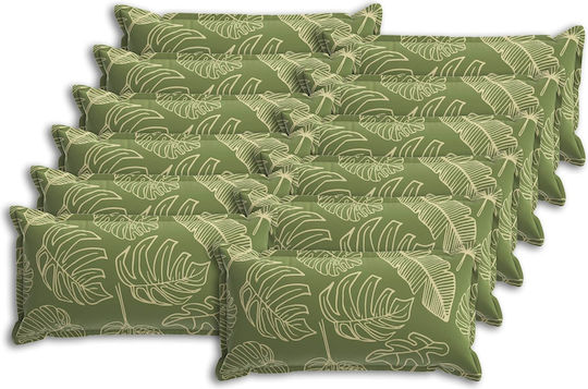 vidaXL Sofa-Kissen Houten Grün 40 x 80 cm