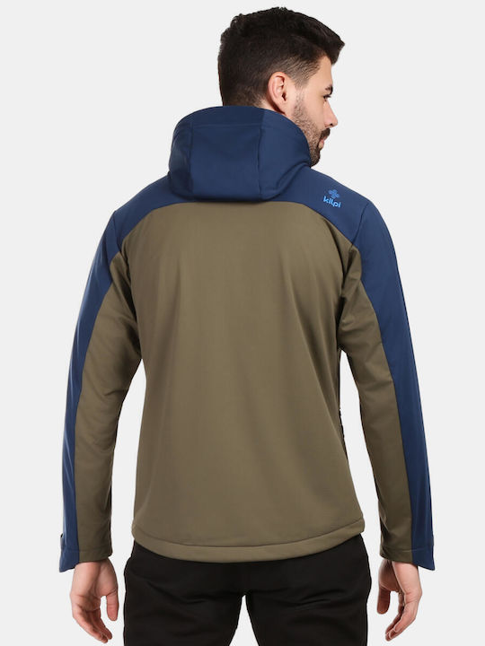 Χειμωνιάτικο Μπουφάν Softshell Αδιάβροχο και Αντιανεμικό Khaki