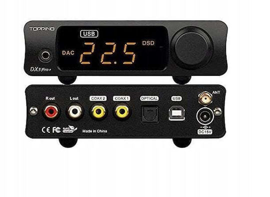 Dx3 Pro+ DAC Μαύρο