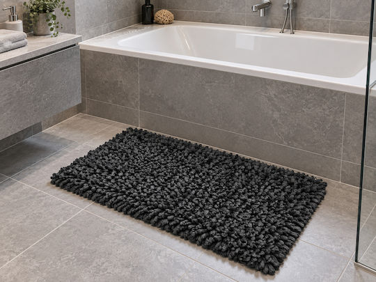 MRShome Evora Handmade Rectangular Rug Black 60x120cm
