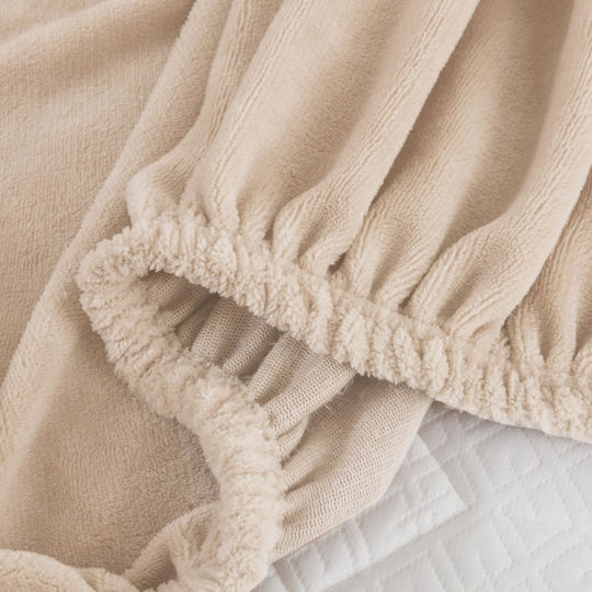 Cosy Life Σετ Υπέρδιπλο 3τμχ 160x230+30εκ. με Λάστιχο Μπεζ Cosy Life Σετ Υπέρδιπλο 3τμχ 160x230+30εκ. με Λάστιχο Μπεζ