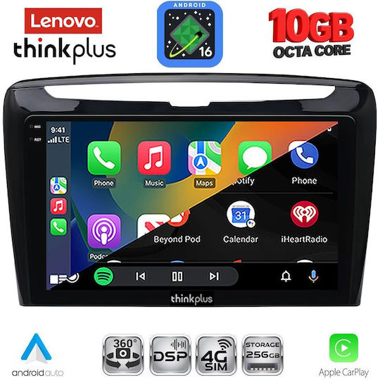 Lenovo Ltm 11334_cpa 9-Zoll-Multimedia-Tablet Lancia Ypsilon Modell 2011+
