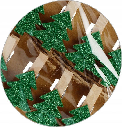 Set decorațiuni Copăcei 12x15cm 8 buc