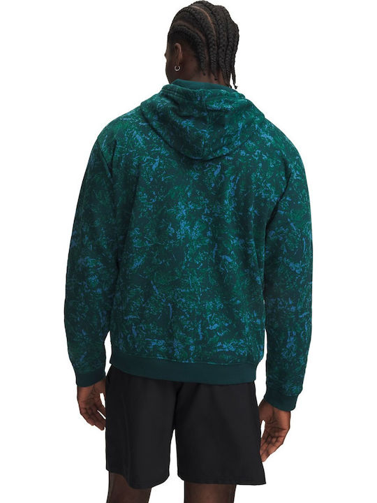 Under Armour Ua Rival Суитшърт с Качулка Зелен