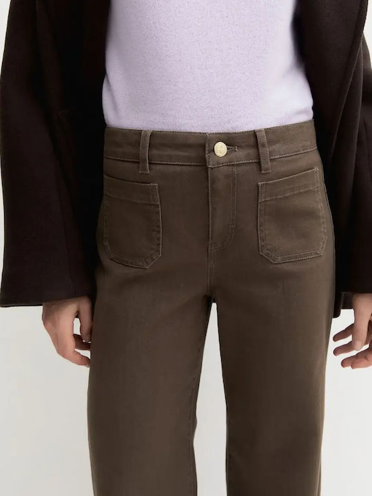 Women's Fabric Trousers Turtledove