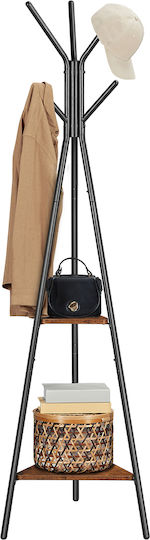 Vasagle Metallischer Kleiderständer Braun 50x43,5x181,6 cm Vasagle Metallischer Kleiderständer Braun 50x43,5x181,6 cm