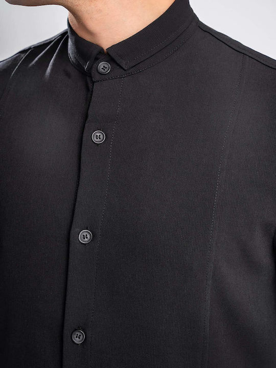 Langärmeliges Overshirt Bellini Black