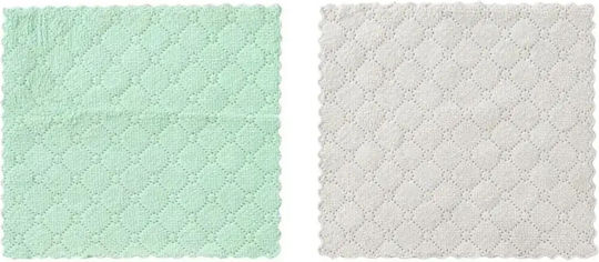 Microfiber Cloths 23 X 23 Cm for Cleaning & Drying – Set of 10 Pieces