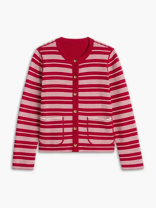 Women's Red Cardigan