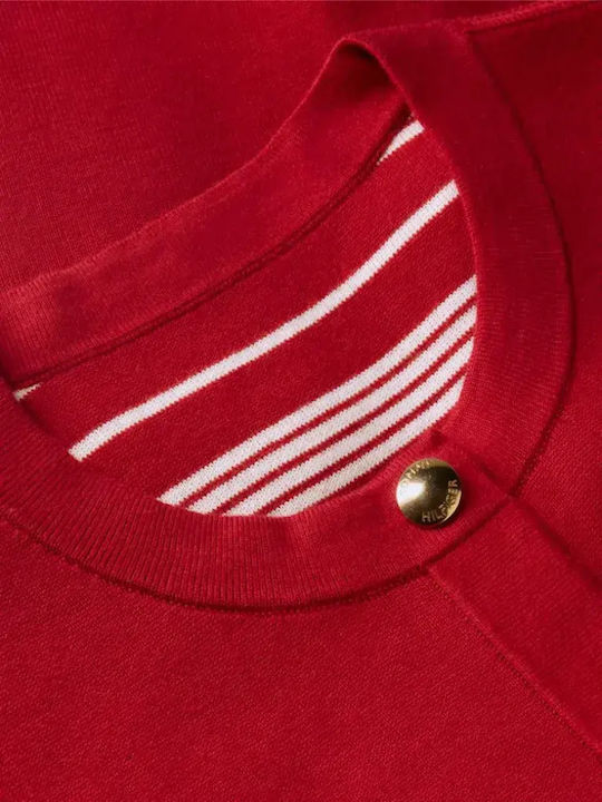 Women's Red Cardigan