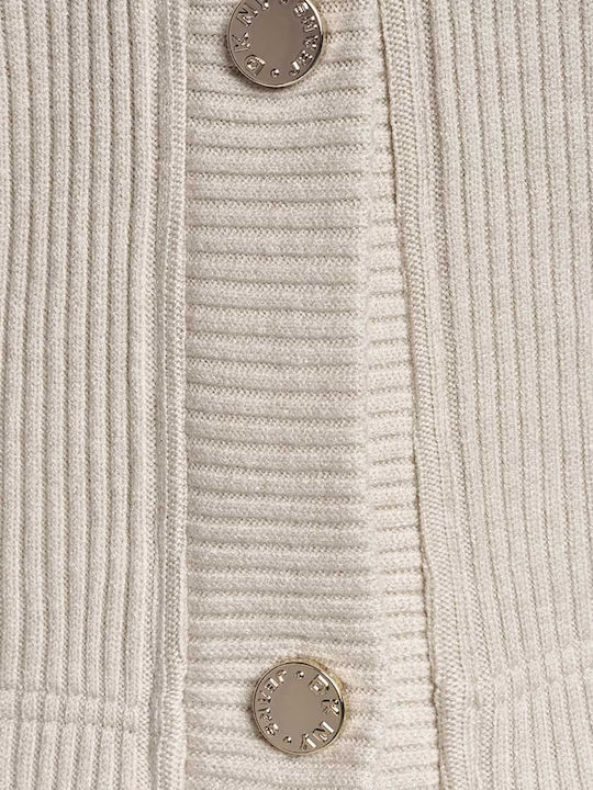 Damenstrickjacke in Ecru