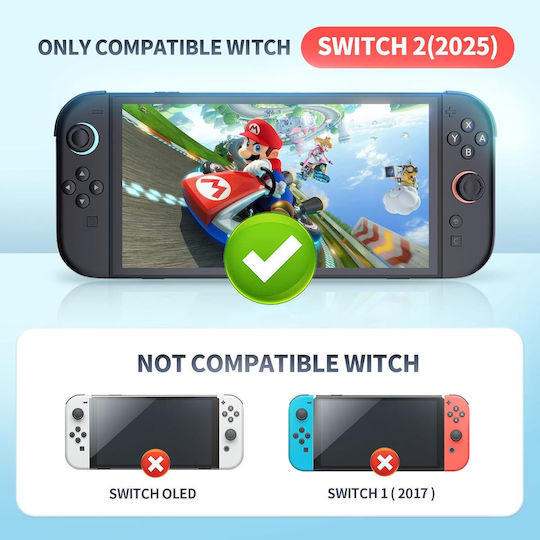 Set 3 Tempered Protective Glasses Nintendo Switch Console 2