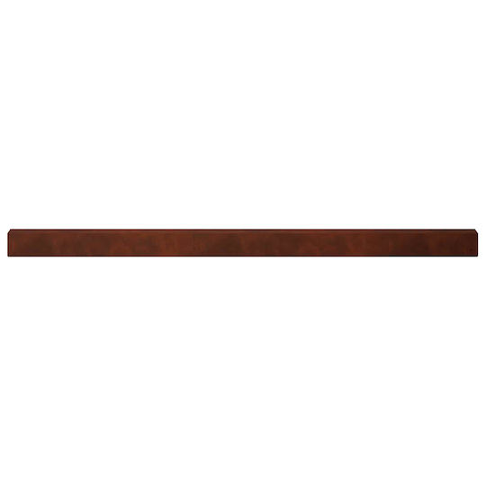 Garden Fence Cover Strips 20 Pcs 100 x 5 x 5 cm 8013010 Rusty