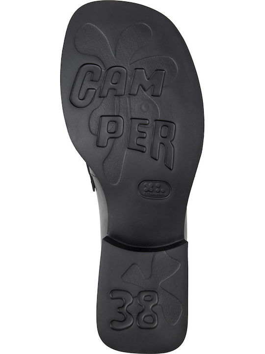 Damen-Loafers aus Leder in Schwarz