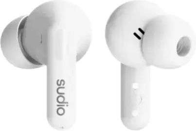 Sudio C8 In-ear Bluetooth Handsfree Ακουστικά με Αντοχή στον Ιδρώτα και Θήκη Φόρτισης Λευκά