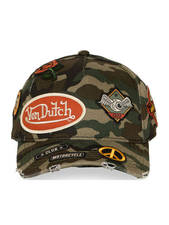 Шапка Von Dutch Classic с камуфлажен десен Шапка Von Dutch Classic с камуфлажен десен