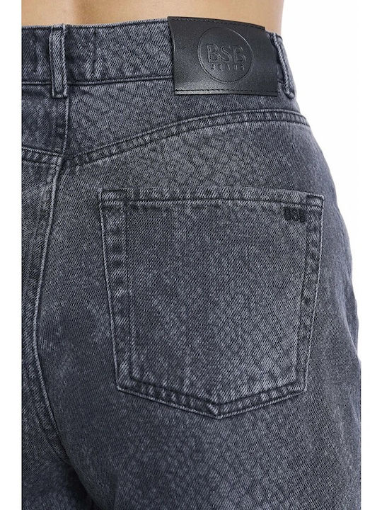 High-Rise Women's Jeans in Regular Fit Black