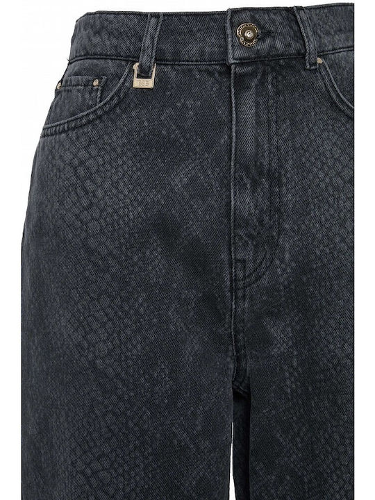 High-Rise Women's Jeans in Regular Fit Black