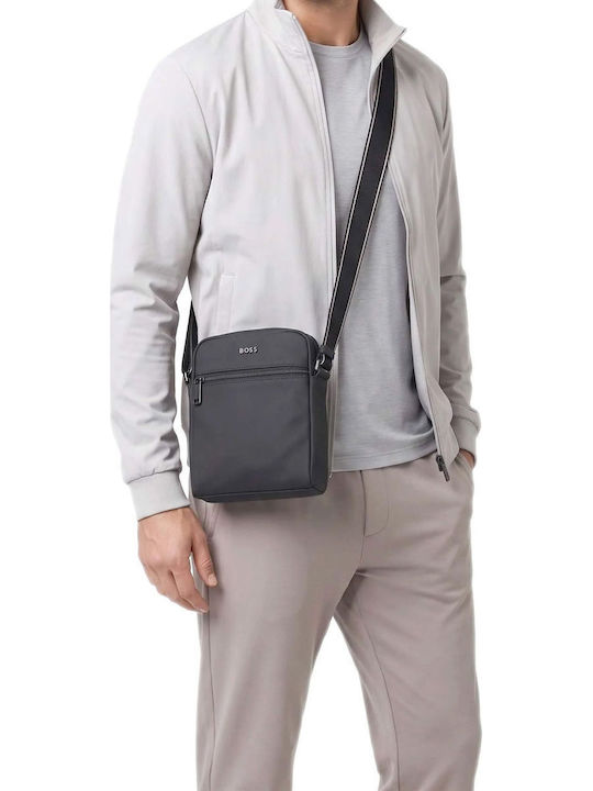 Zeph_ns Men's Shoulder / Crossbody Bag Black
