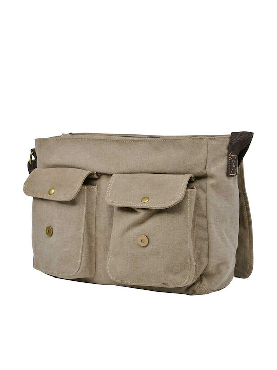 Men's Shoulder / Crossbody Bag Beige