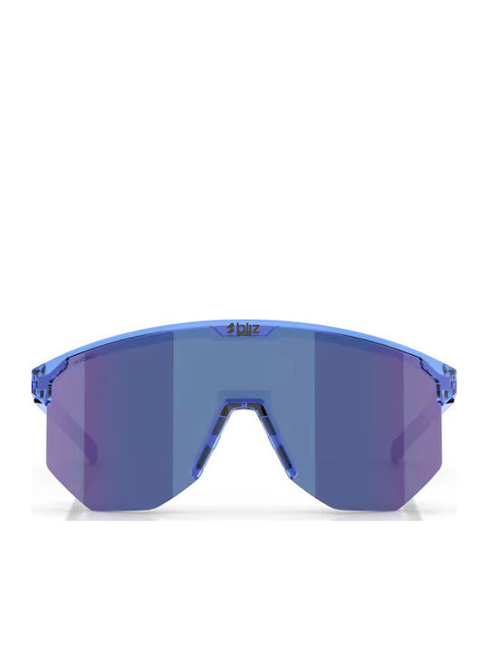 Bliz Hero Unisex Γυαλιά Ηλίου με Μπλε Σκελετό και Μπλε Φακό