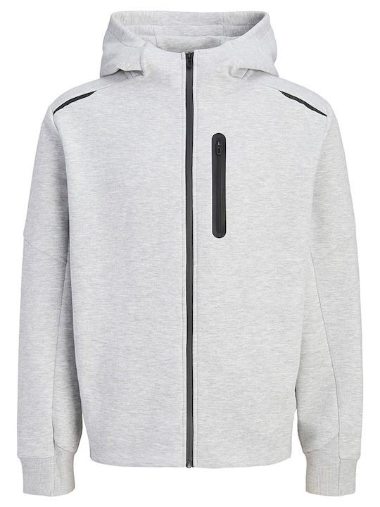Jcofusion Herren-Kapuzenjacke Grey Melange