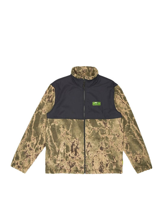 Herren-Fleecejacke Schwarz