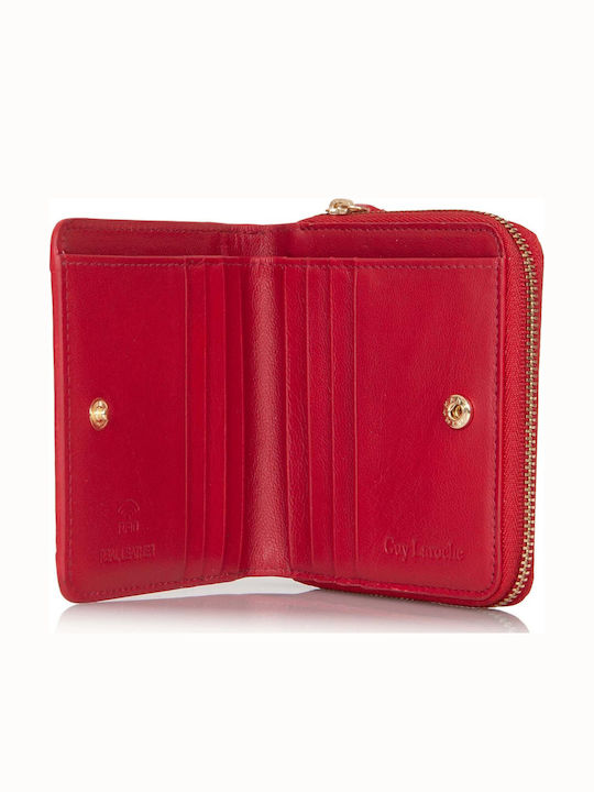 Leather Women's Wallet Red